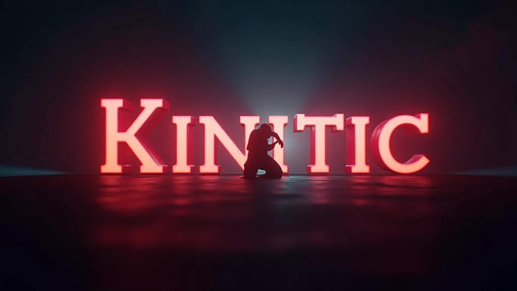Capture d'écran d'une séquence de générique de film avec texte animé dynamique et transitions fluides
